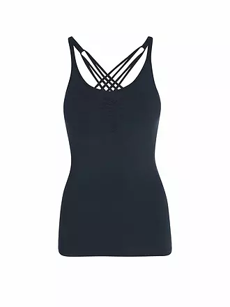 MANDALA | Top Yoga Infinity da donna | dunkelblau